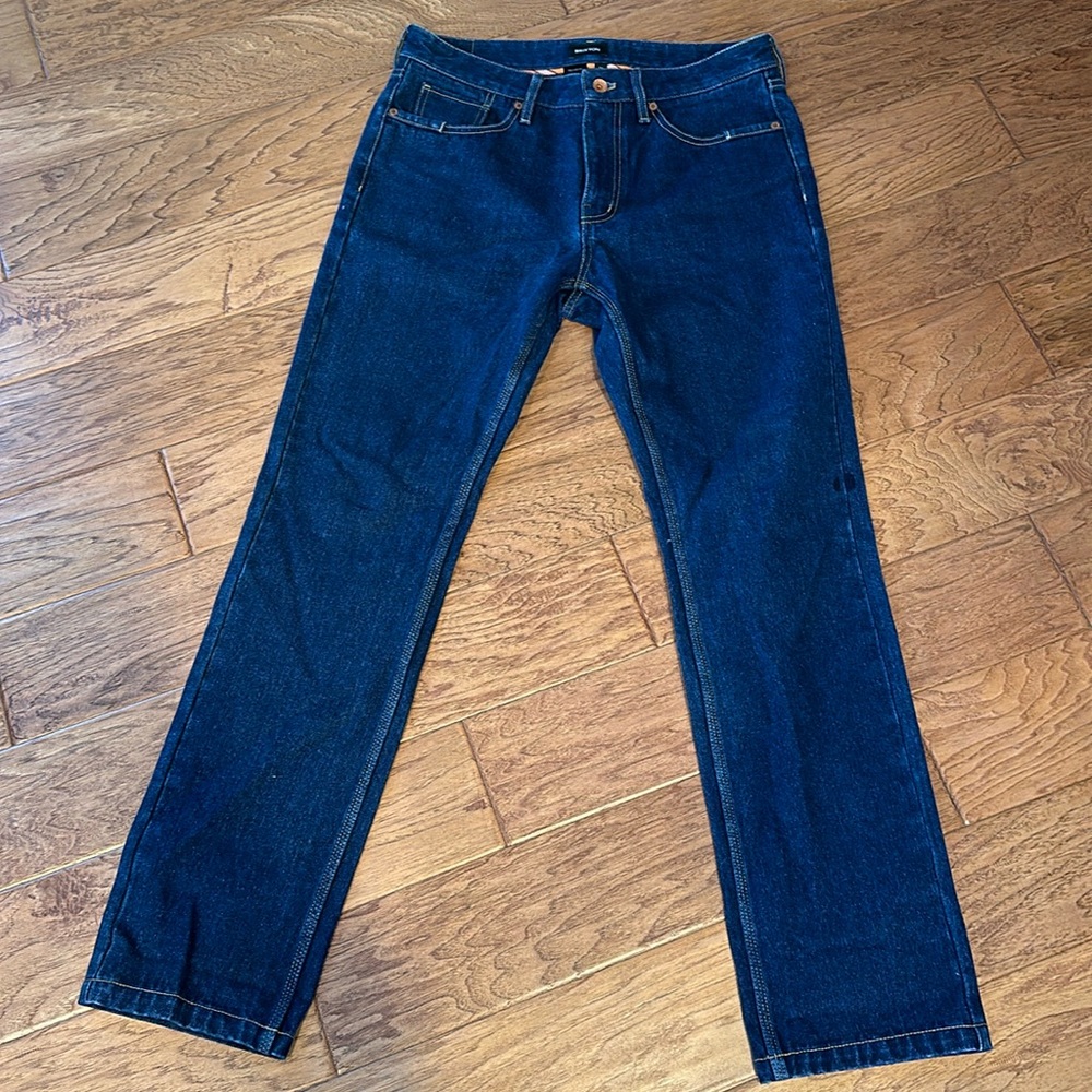 NWOT Brixton 5 pocket straight leg denim jeans